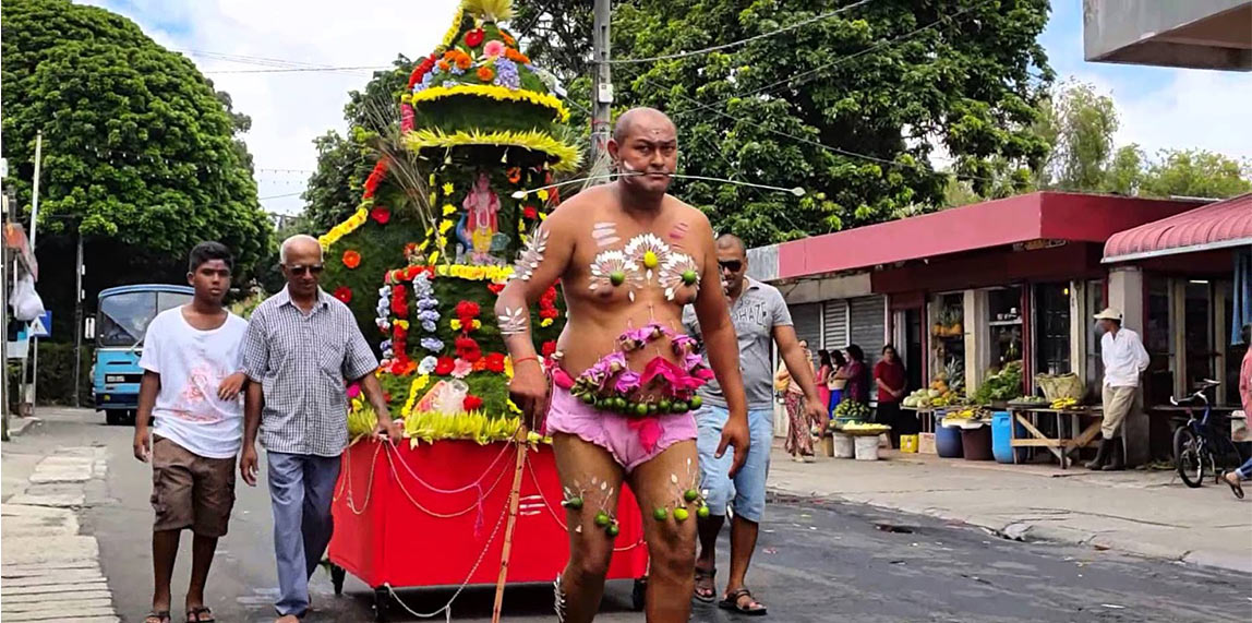 Thaipoosam Cavadee Festival Celebration in Mauritius