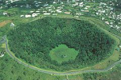 Mauritius Trou Aux Cerfs Crater Mauritius Trou Aux Cerfs Crater