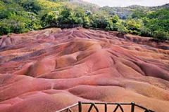 Mauritius Chamarel Colored Earth