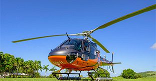 Inter-Hotel Helicopter Transfer in Mauritius
