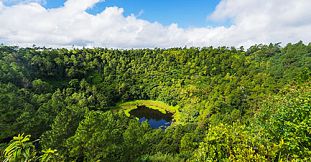 Trou aux Cerfs (Mauritius Famous Crater)