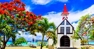 Red Church at Cap Malheureux