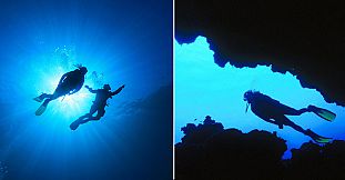 Caves Diving In Mauritius - 2 Dives Package (Special Dives)
