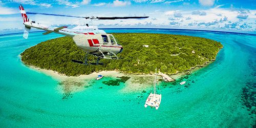 Mauritius Coastline And Islets Tour - Helicopter Flight