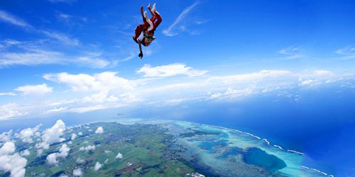 Mauritius Skydive - Tandem Skydiving