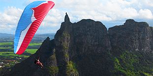 Paragliding in Mauritius - Tandem
