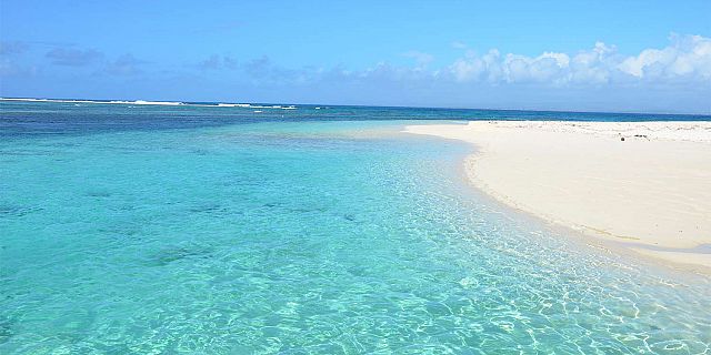 Beach flat island mauritius