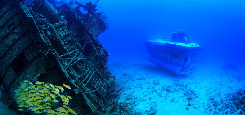 Submarine Underwater Trip - Mauritius