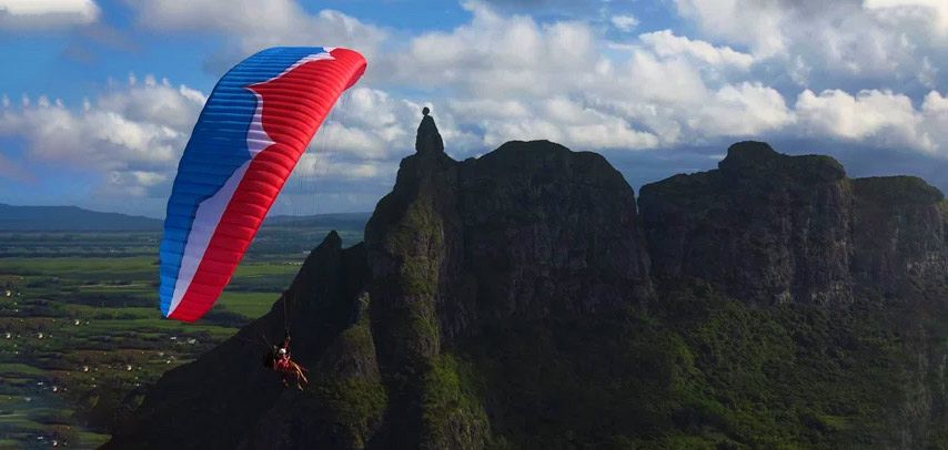 Paragliding in Mauritius
