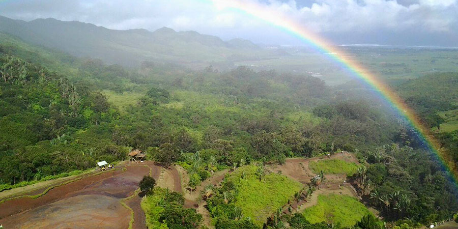 Zip line excursions at vallee des couleurs (5)