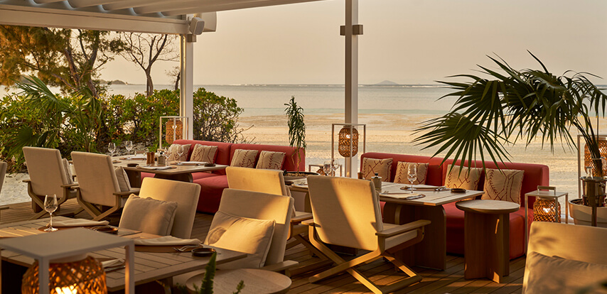 Restaurants at LUX* Belle Mare Hotel