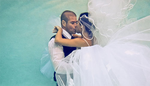 Undewater Wedding in Mauritius