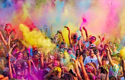 Holi - Festival of Colors in Mauritius