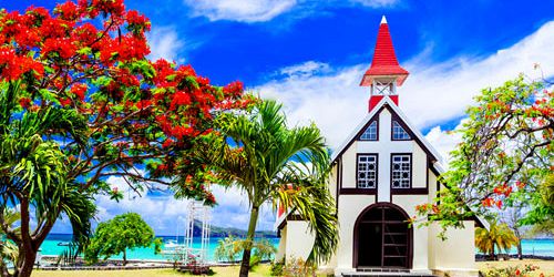 Red Church at Cap Malheureux