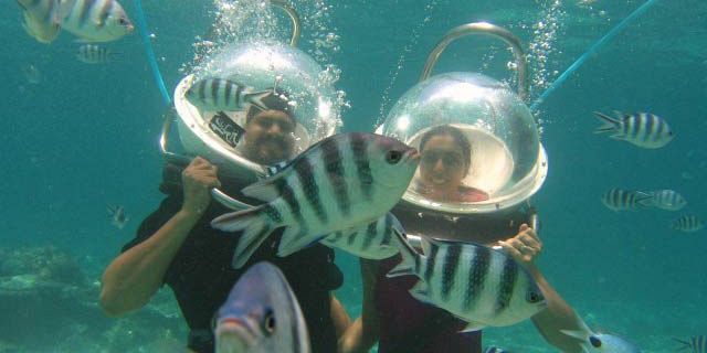 Underwater sea walk mauritius