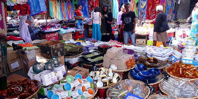 Shopping markets of mauritius