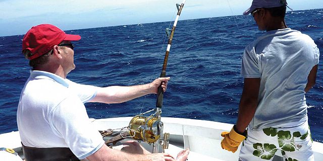 Deep Sea Fishing At Grand Bay 47ft Boat Full Day Mauritius Attractions