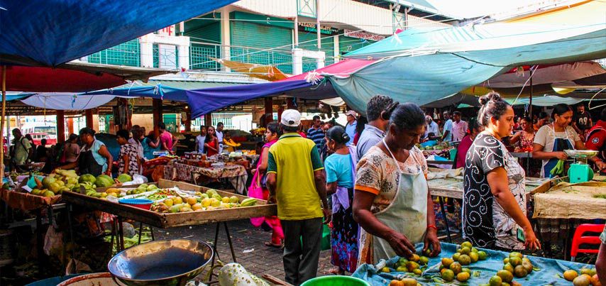 Mahebourg Market - Mauritius